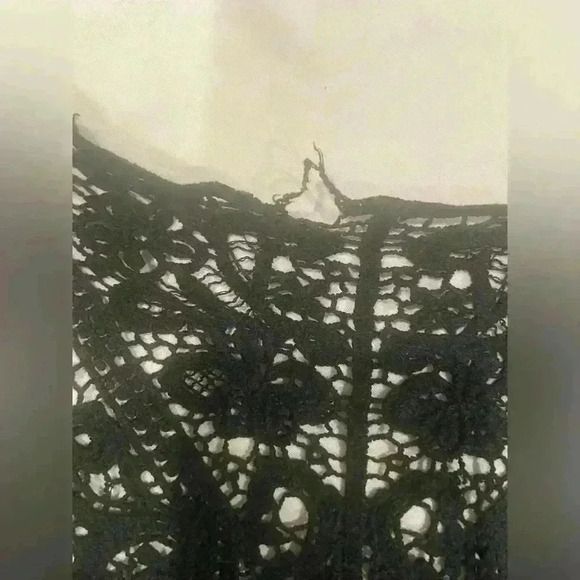 Apt 9 Open Knit Cardigan Size Small Black - Picture 6 of 6